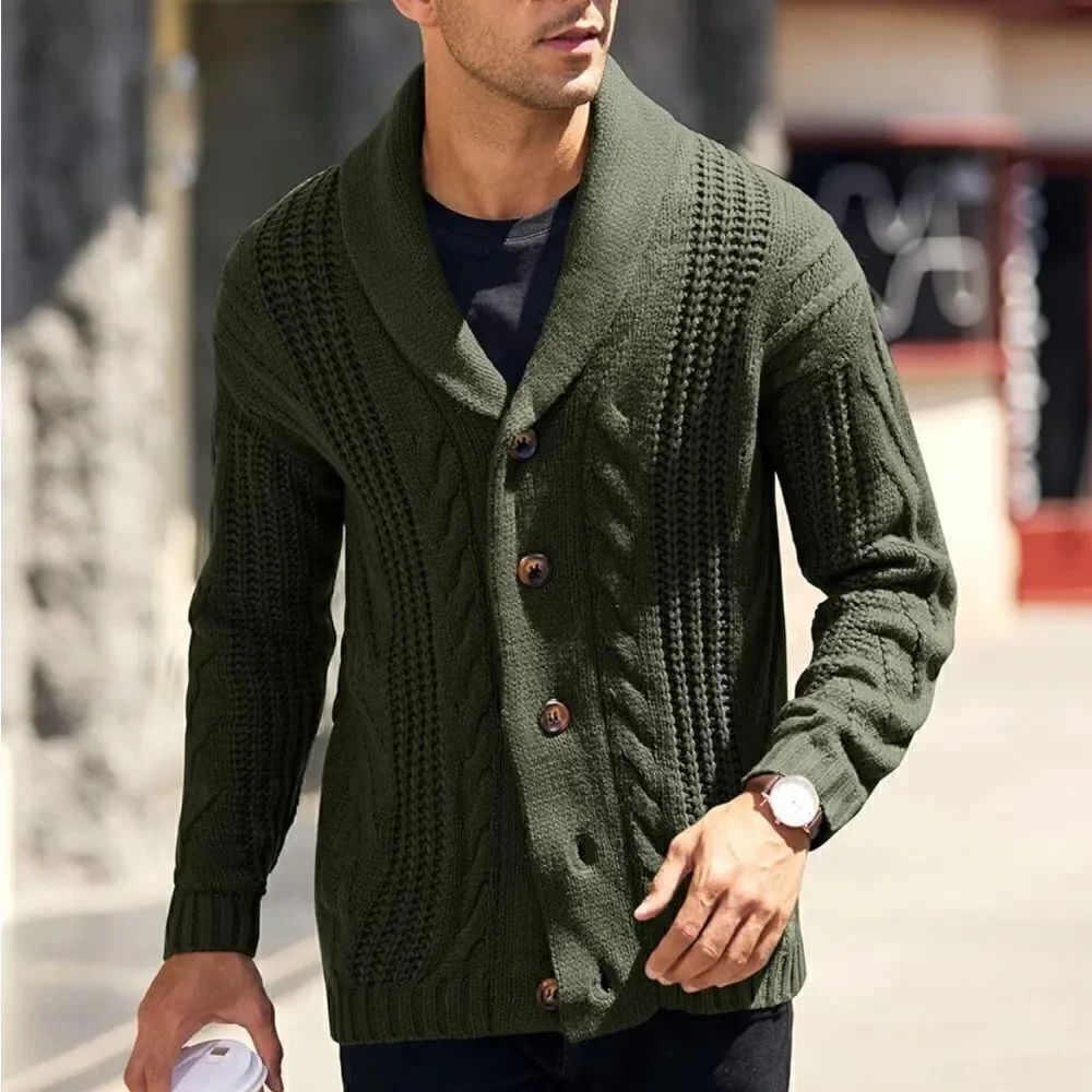 Men’s Cable Knit Sweater